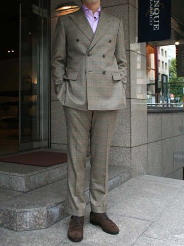 S様のダブルブレストスーツ : cinque classico diary