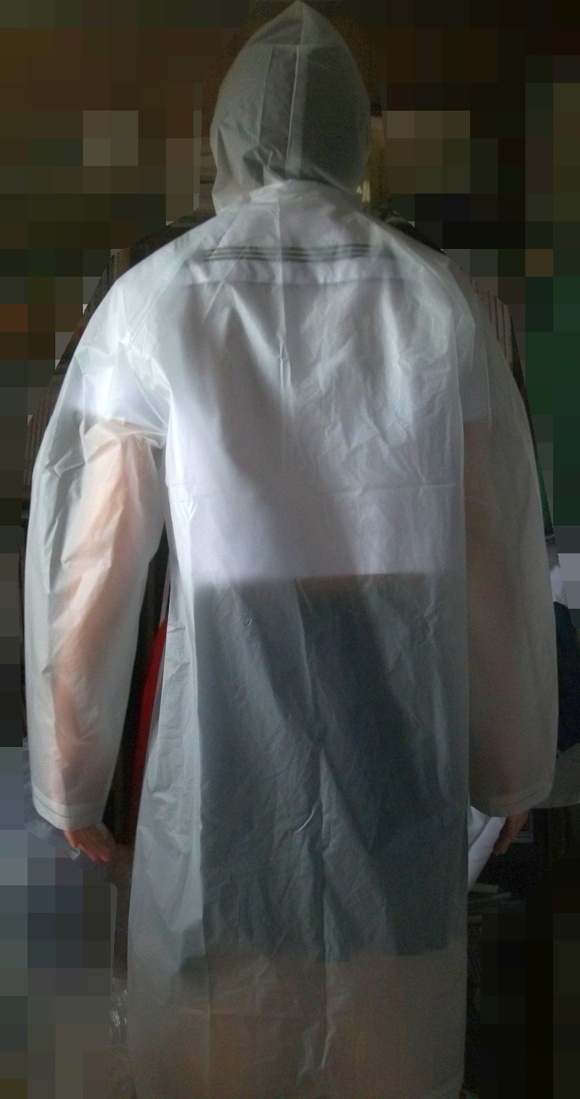 しまむらで透明カッパを買ってみた カッパは透明で しまむらで透明カッパを買ってみた カッパは透明で
