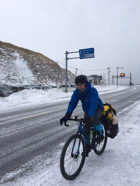 宗谷岬 自転車