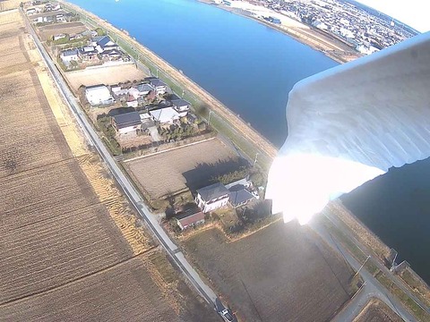 2024,12,20飛来4茨城県上空