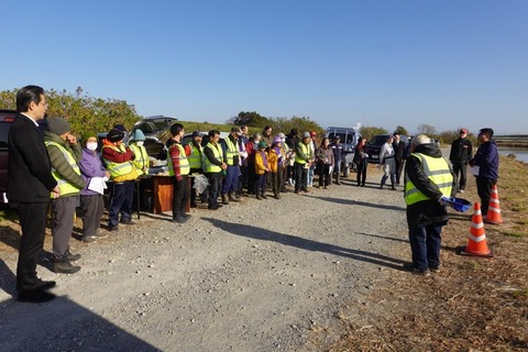 ７・清掃古瀬の挨拶