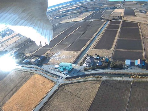 2024,12,20飛来茨城県上空