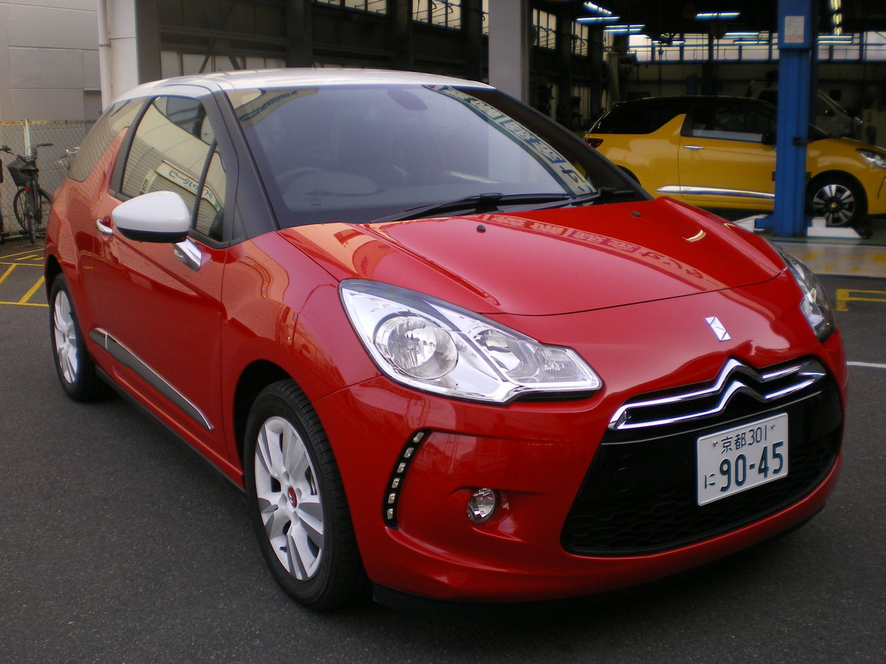 Ds3の試乗車 アクセサリー シトロエン京都のブログ Ds3の試乗車 アクセサリー シトロエン京都のブログ
