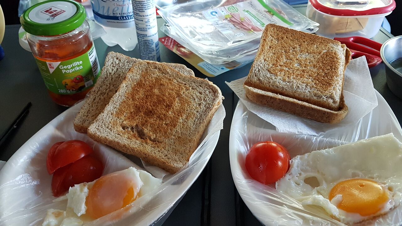 ドイツ ゲーテ街道 旅の食事 ヨーロッパでバンライフしたい