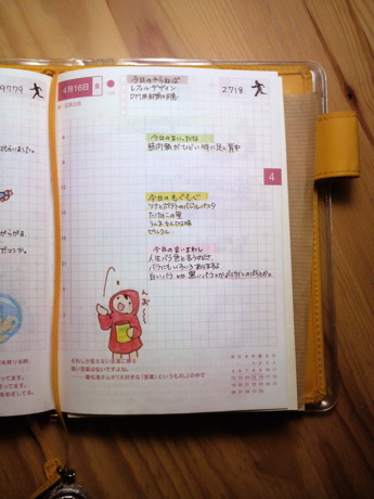 ほぼ日手帳(100416)