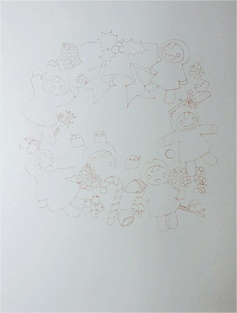 クッキーリース_メイキング
