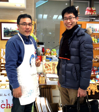 片平さんタカシマヤにきてくださいました