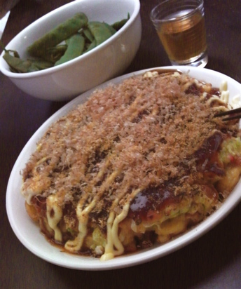 お好みと豌豆と梅酒