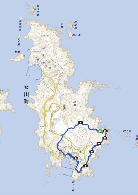 出島トレッキングコース(その1)