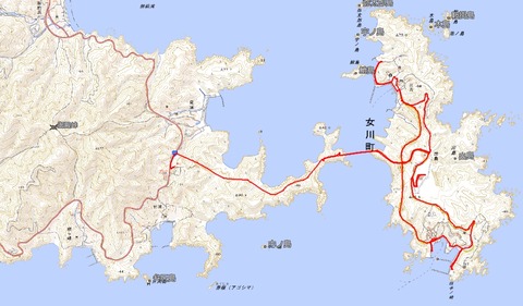 出島大橋&島内探訪マップ