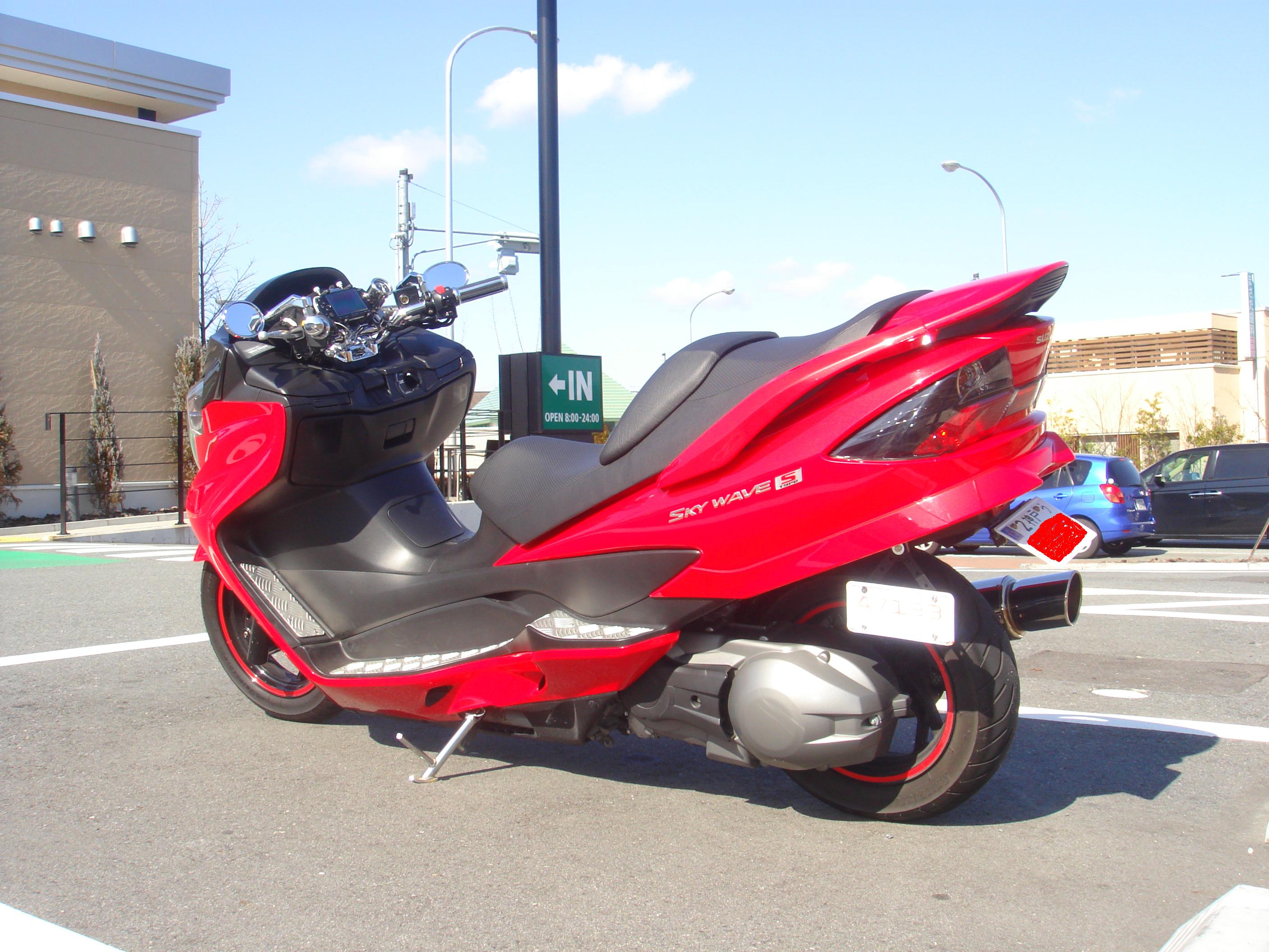 自作プチカスタム ビックスクーター In Kobe