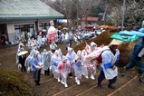 西金砂神社小祭礼09-3-22(4)C花まとい繰り込み