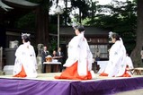 若宮八幡宮夏越の大祓式09-06-28(3)八乙女の舞鶴子舞