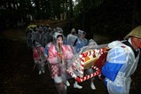 西金砂神社小祭礼09-3-22(4)C花まとい繰り込み