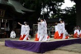 若宮八幡宮夏越の大祓式09-06-28(4)浦安の舞