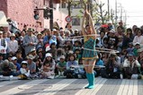 ひたち国際大道芸中国雑伎団フラフープ