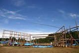 西塩子の回り舞台08-09-287組立中