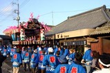 西金砂神社小祭礼09-3-20(8)松平町山車笠揃え