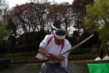 古河桃まつりガマの口上