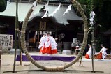 若宮八幡宮夏越の大祓式09-06-28(3)八乙女の舞鶴子舞
