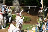 潮音寺火渡り(4)奉弓の儀