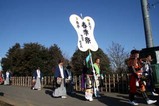 鹿島神宮棒揃え回り祭頭(4)行列