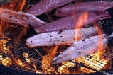 那珂湊カツオ祭り(5)カツオ藁焼き