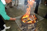 那珂湊カツオ祭り(5)カツオ藁焼き