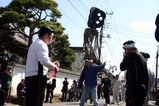 西金砂神社小祭礼09-3-15町田の火消し行列練習