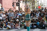 ひたち国際大道芸中国雑伎団フラフープ