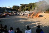 浜の焚きあげ祭09-1-15会瀬
