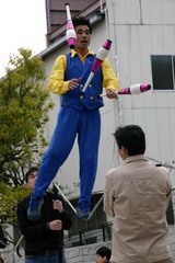 ひたち国際大道芸トムらっはい