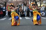 日立さくらまつり バリ舞踊スカルクンギ歓迎の踊り