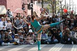 ひたち国際大道芸中国雑伎団フラフープ