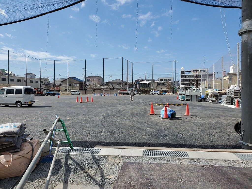 新 さくら小学校 完成間近 シーケン日記