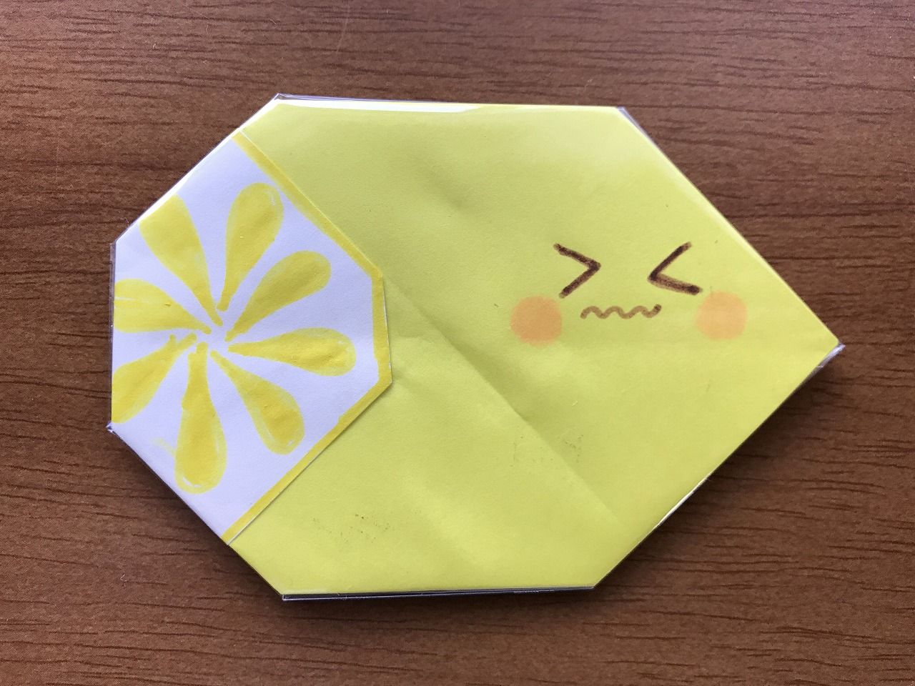 折り紙日記 くいしんぼうゴリラ 折り紙