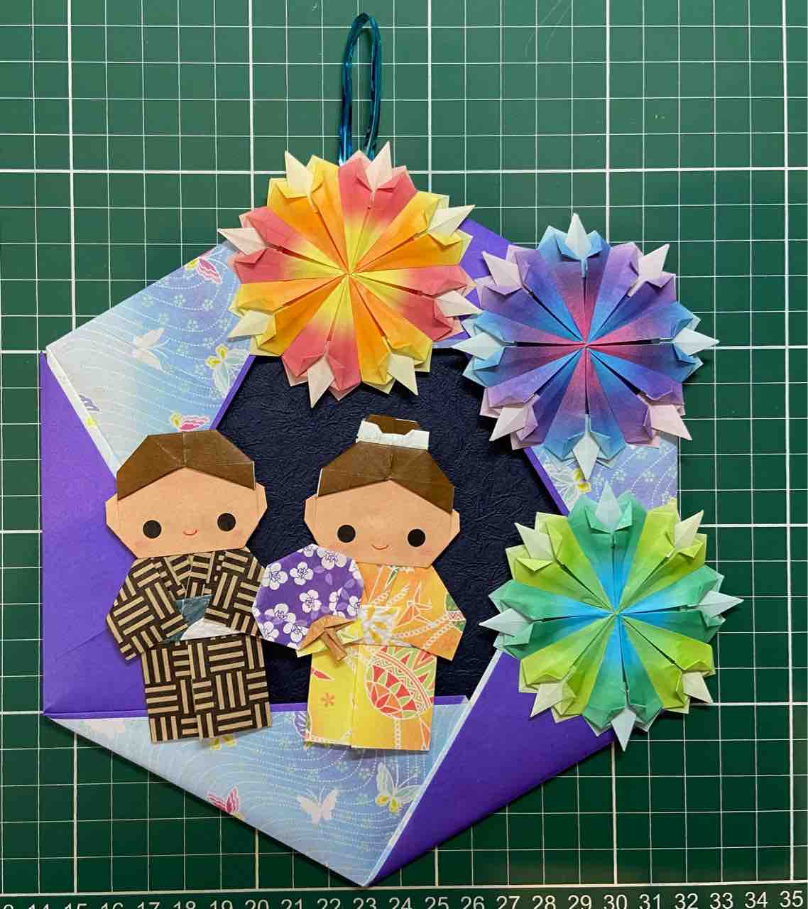 折り紙日記 浴衣