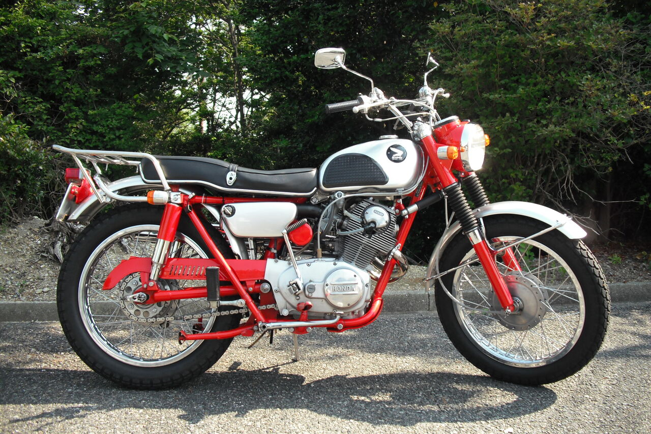 HONDA CL72 タイプ1 エンジンOH済みで乗って帰れます 当時