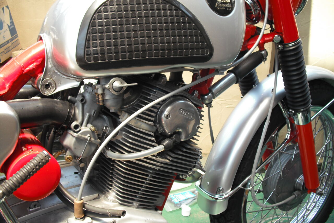 HONDA CL72 タイプ1 エンジンOH済みで乗って帰れます 当時