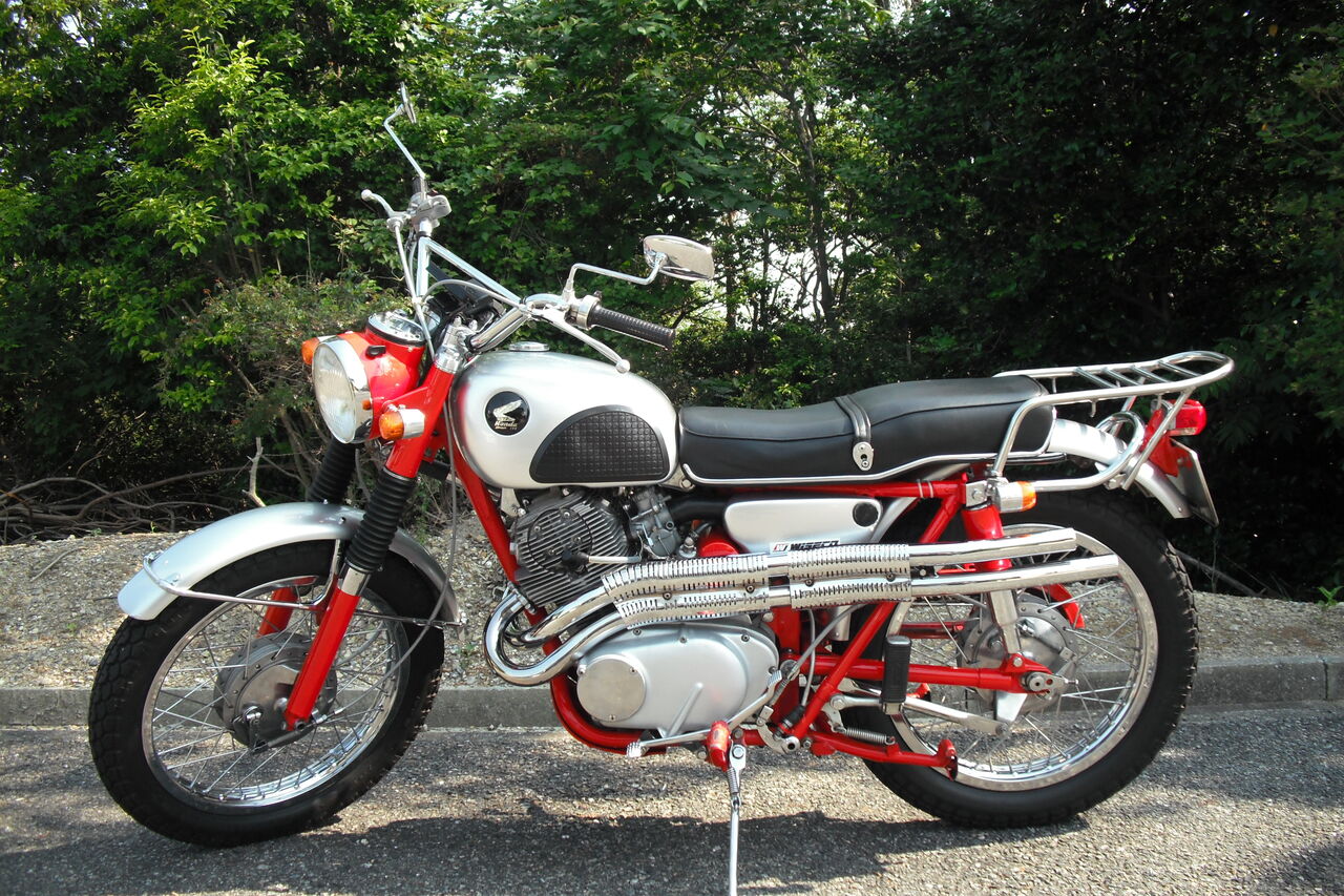 HONDA CL72 タイプ1 エンジンOH済みで乗って帰れます 当時