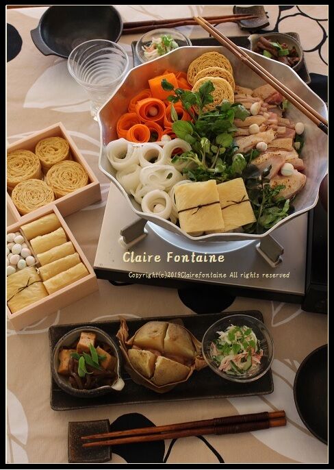鶏ゆば鍋 京都のお味を堪能 Clairefontaine 鶏ゆば鍋 京都のお味を堪能 Clairefontaine