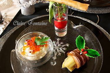 クリスマスディナー 前菜編 ちきん倶楽部祭り Clairefontaine クリスマスディナー 前菜編 ちきん倶楽部祭り Clairefontaine