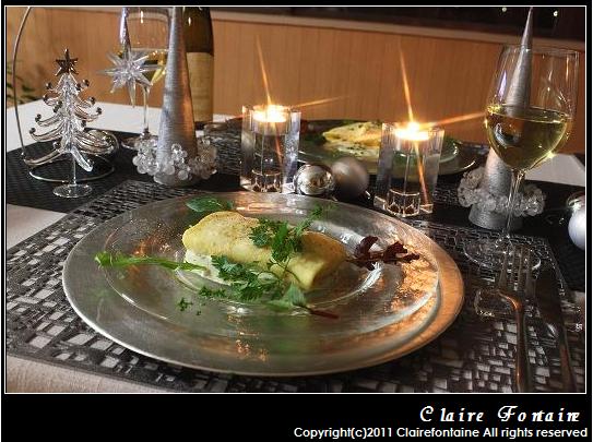 クリスマスディナー魚料理 肉料理編 Clairefontaine クリスマスディナー魚料理 肉料理編 Clairefontaine