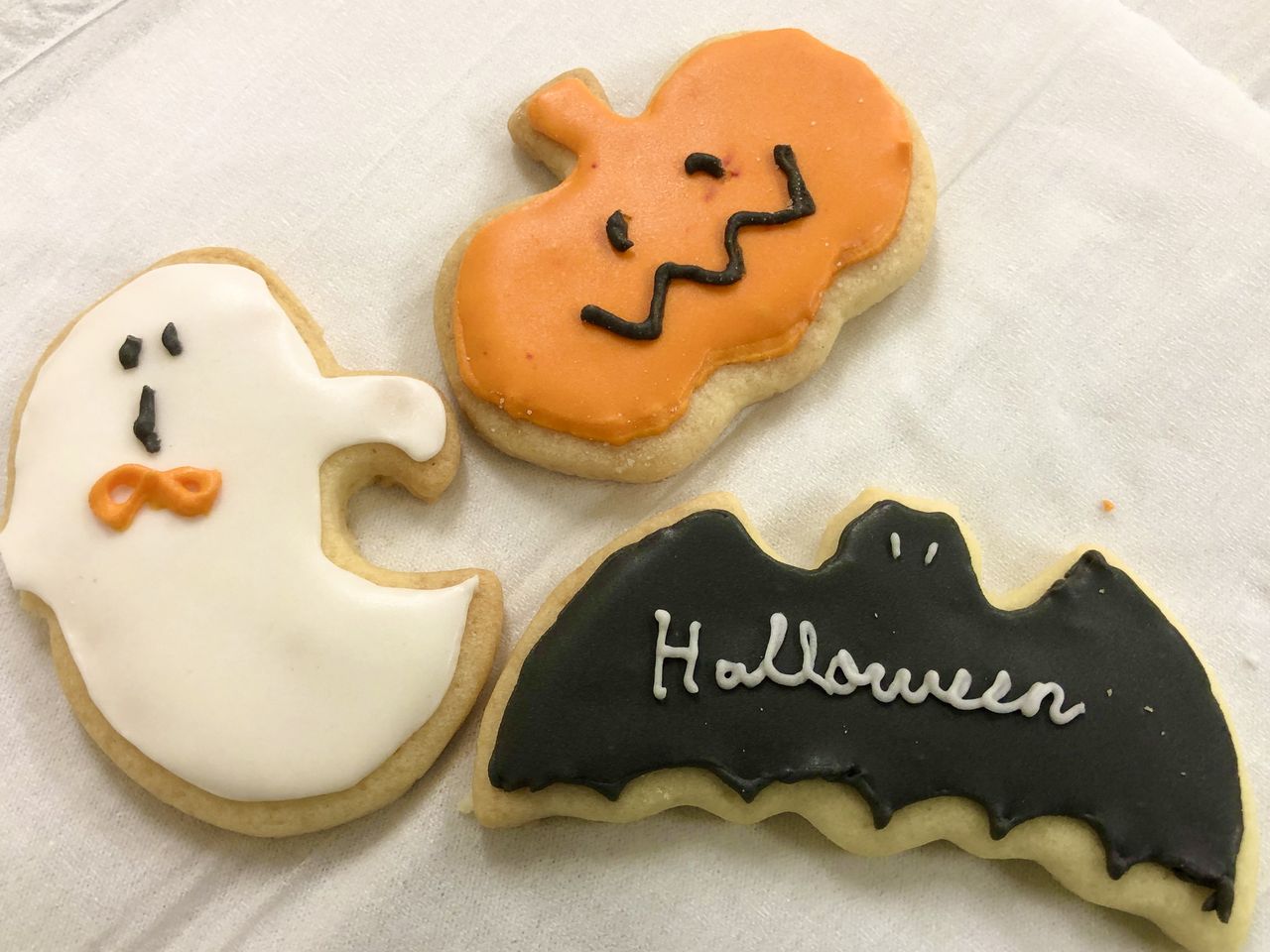 施主様からの手作り ハロウィンのアイシングクッキー くらら日記