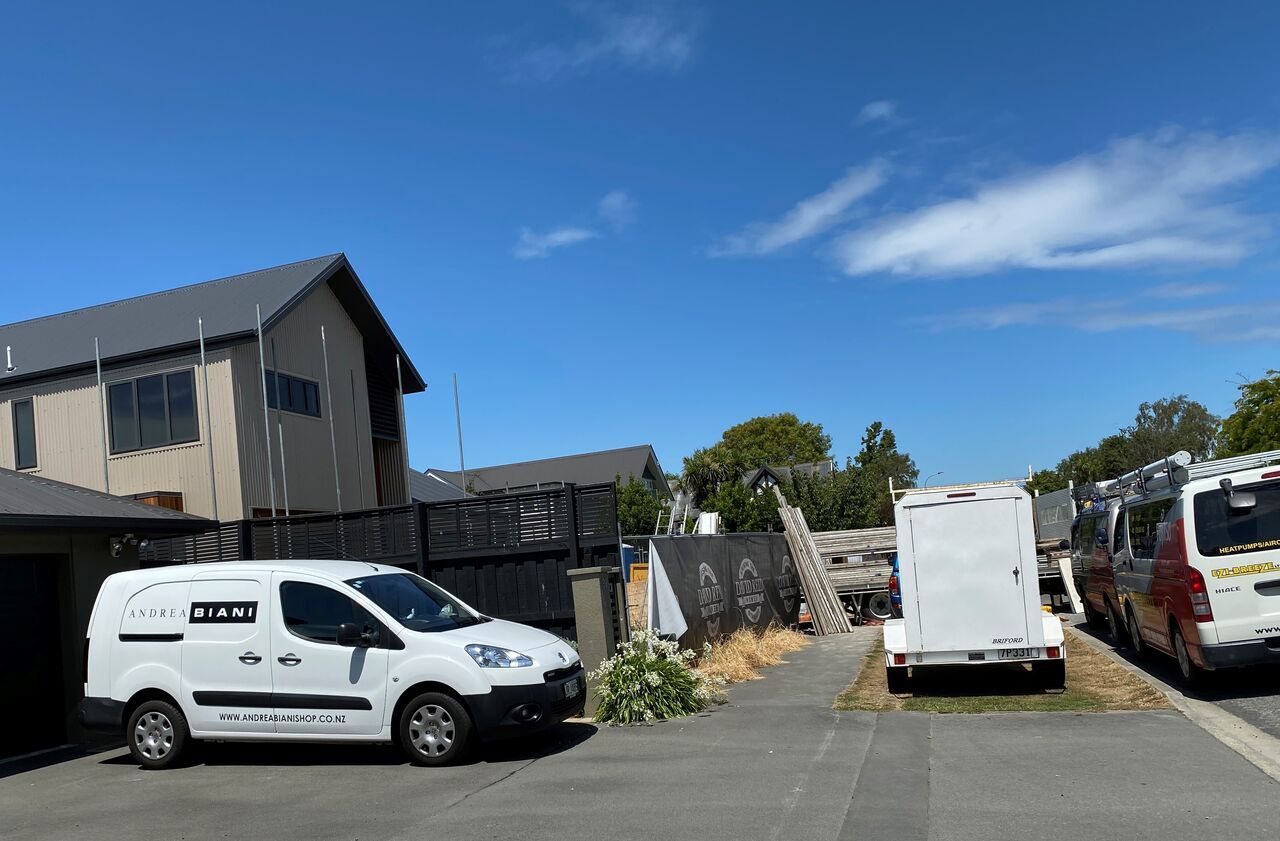 ハルママのnz便り 工事現場 くらら日記