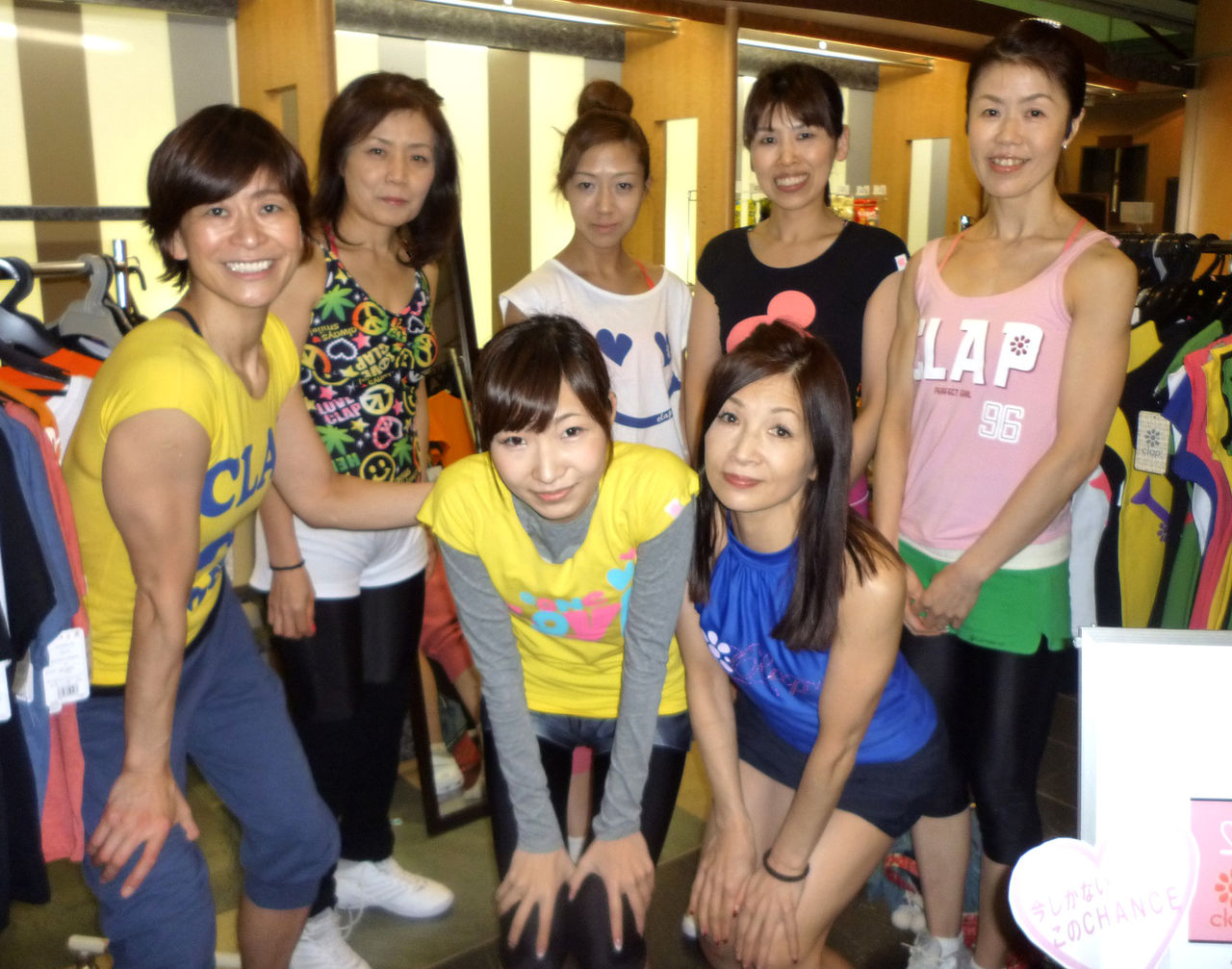 Clap Caravan セントラルフィットネスクラブ一社 Clap Staff