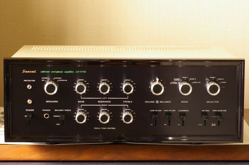 サンスイ AU-777D のレストア : レストアの杜 サンスイ AU-777D のレストア : レストアの杜