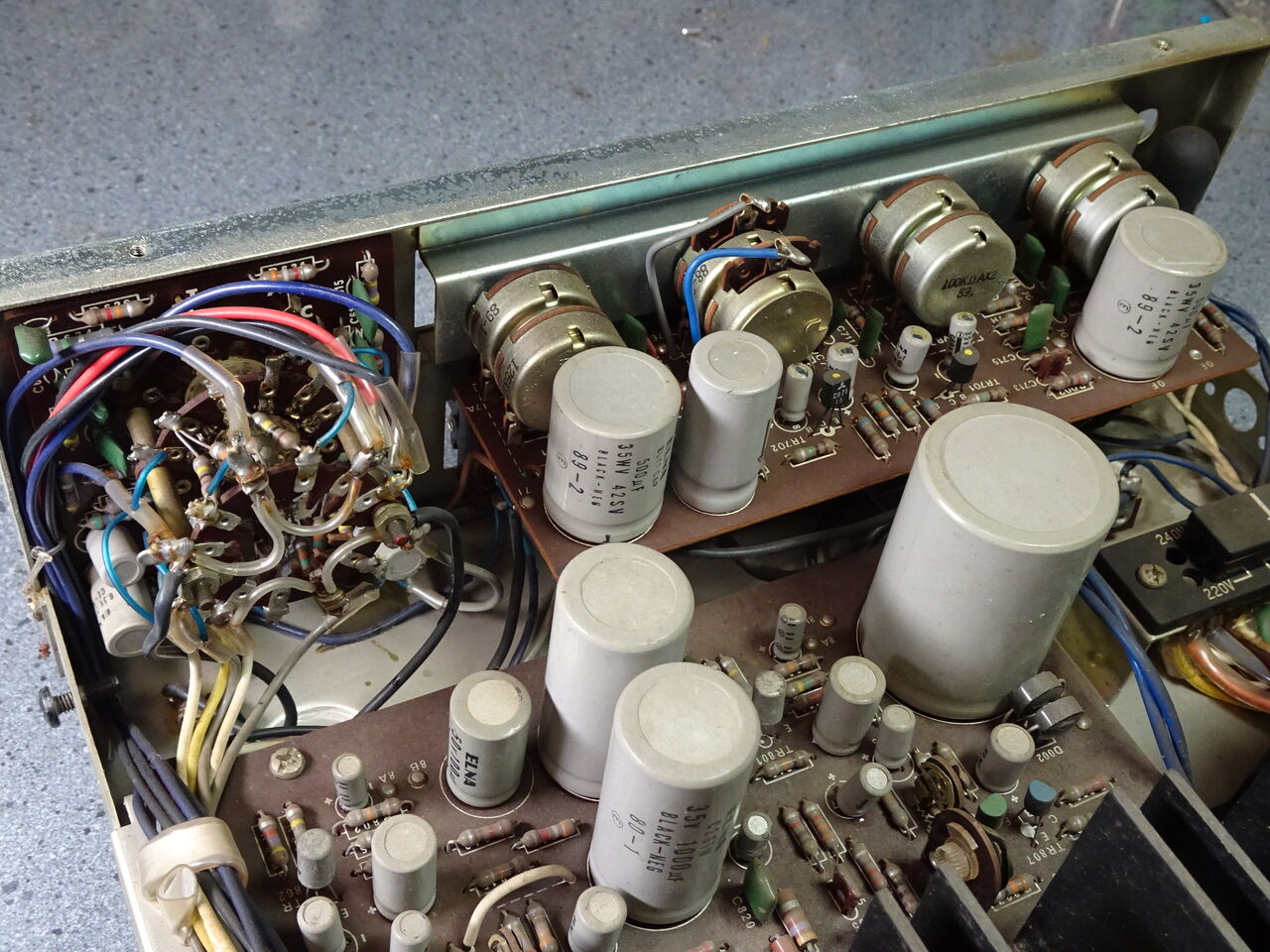 サンスイ AU-222のレストア : レストアの杜 サンスイ AU-222のレストア : レストアの杜