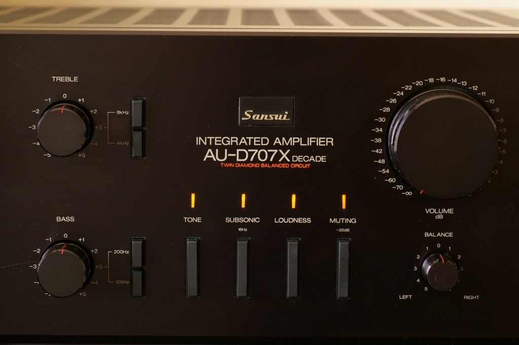 サンスイ AU-D707X DECADE のレストア : レストアの杜 サンスイ AU-D707X DECADE のレストア : レストアの杜