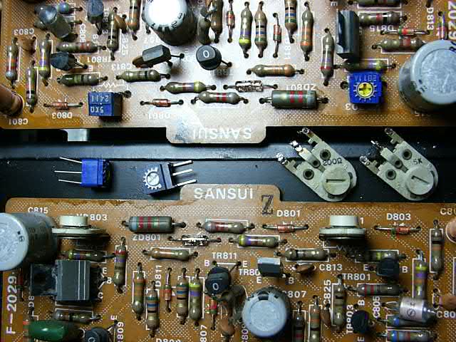 サンスイ AU-9500 のレストア : レストアの杜 サンスイ AU-9500 のレストア : レストアの杜